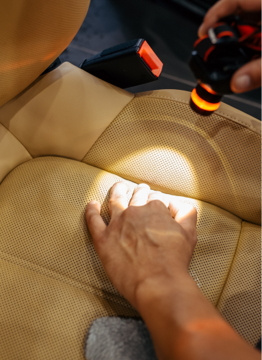 Traitement des sièges en tissus voiture carcassonne